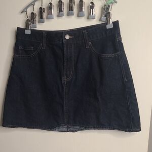 Old Navy Dark Blue Mini Skirt